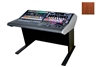 Sterling Modular Multi-Station Artist Series | 2 Bay Studio Desk | Sapele Hardwood | Reddish-Brown (Mahogany) Stain