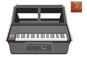 Sterling Modular Multi-Station Composer Workstation | 2 Bay Studio Desk | African Rosewood | Clear Finish