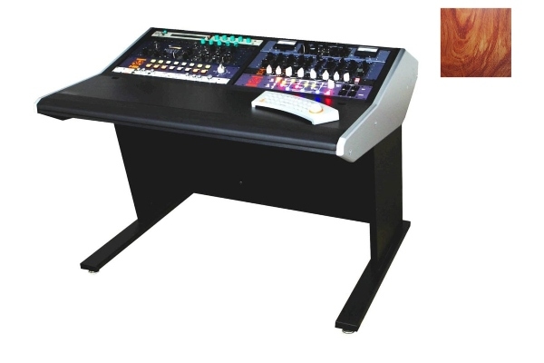Sterling Modular Multi-Station Production | 2 Bay Studio Desk | African Rosewood | Clear Finish