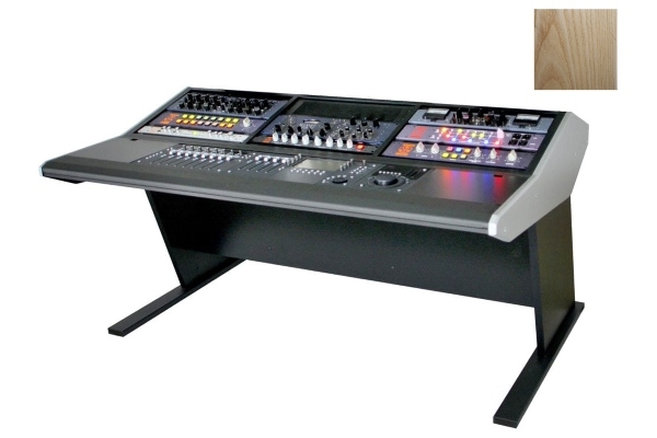 Sterling Modular Multi-Station Artist Series | 3 Bay Studio Desk | Ash | Clear Finish