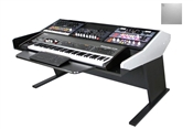 Sterling Modular Multi-Station Composer Controller | 3 Bay Studio Desk | Brushed Aluminum