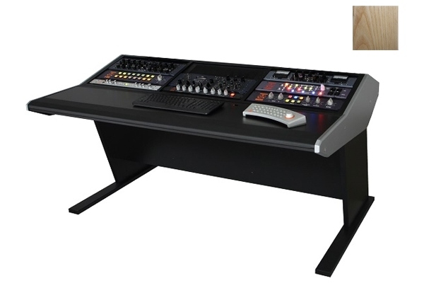 Sterling Modular Multi-Station Production | 3 Bay Studio Desk | Ash | Clear Finish