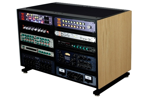 Sterling Modular 2 Bay Versa II Rack | Natural Ash Hardwood | Clear Finish | 26 RU