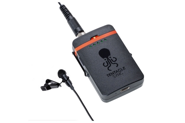 Tentacle Sync TRACK E | Pocket Audio Recorder with Lavalier Mic and Timecode Support
