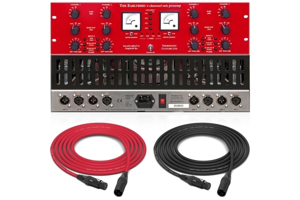 Thermionic Culture Earlybird 4 | 4 Channel Valve Pre Amp & EQ