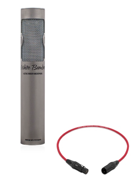 Tierra Audio White Bamboo | Active Ribbon Microphone