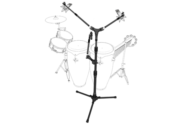 Triad Orbit Percussion Mic Stand System