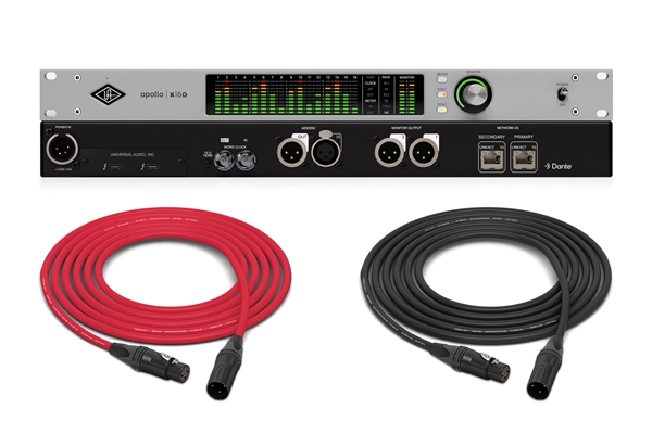 Universal Audio Apollo x16D Essentials+ | Rackmount Thunderbolt Audio Interface with Dante