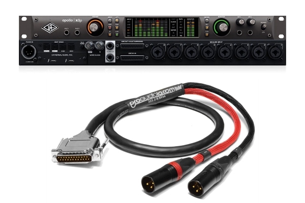 Universal Audio Apollo x8p | Thunderbolt 3 Interface | Heritage Edition w/ Sum Cable DB25 Version
