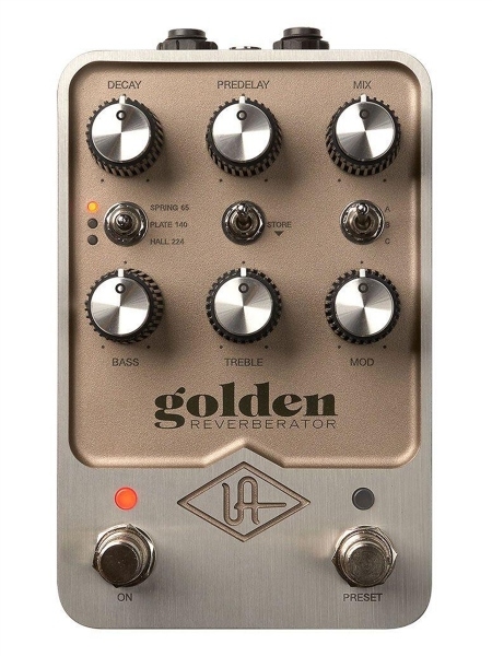 Universal Audio UAFX Golden Reverberator | Stereo Effects Pedal