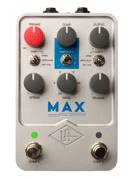 Universal Audio UAFX Max | Preamp and Dual Compressor Pedal