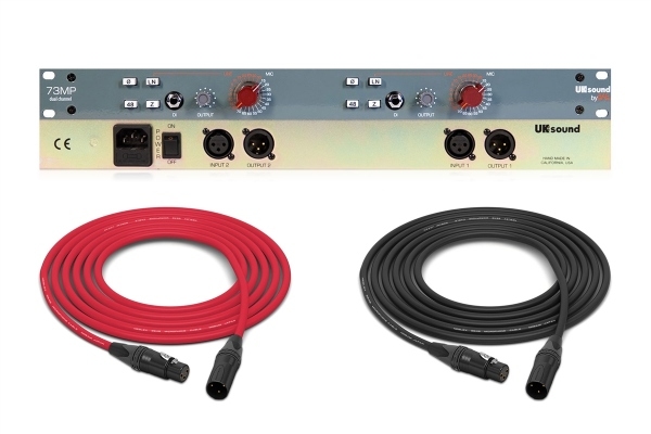 UK Sound 73MP | Dual-Channel Microphone Preamp