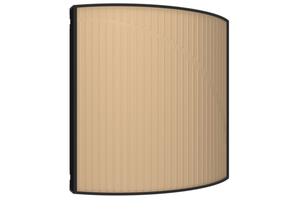 Vicoustic Cinema Round Ultra VMT | Acoustic Absorber | Box of 2 (Black Matte - Beige)