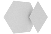 Vicoustic Mini Vixagon VMT with Diamond Shapes | Box of 36 + 36 (Natural White)