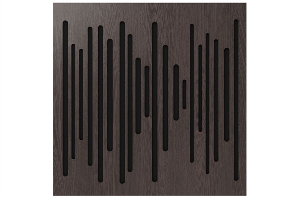 Vicoustic VicPattern Ultra Wavewood | Absorption Panel | Box of 3 (Dark Wenge)