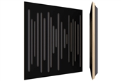 Vicoustic Wavewood Ultra Lite | Absorption Panel | Box of 8 (Black Matte)