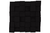 Vicoustic Multifuser Wood 36 MKII | Two-dimensional Diffuser | Box of 1 (Black Matte)