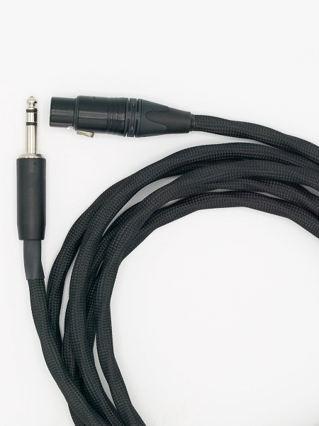 Vovox Link Direct S Cable w/ Vovox 1/4" TRS and Neutrik Gold XLR-Female Connectors (6.6 Feet)