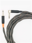 Vovox Sonorus Protect A Instrument Cable w/ 90° Right-Angle 1/4" TS to Straight 1/4" TS (11.5 Feet)