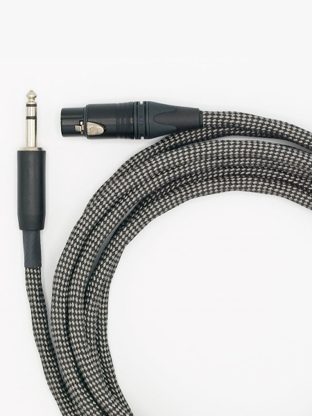 Vovox Sonorus Direct S Cable w/ Vovox 1/4" TRS and Neutrik Gold XLR-Female Connectors (11.5 Feet)