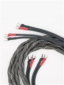 Vovox Sonorus Drive Speaker Cables w/ High-Quality Rhodium-Coated Spades | Pair (4.9 feet)