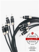 Vovox Excelsus Drive Speaker Cables w/ High-Grade Rhodium-Coated Banana Plugs | Pair (4.9 feet)