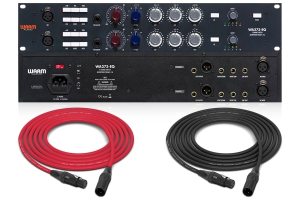 Warm Audio WA273-EQ | Dual Channel British Microphone Preamp + EQ