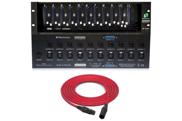 WesAudio Supercarrier II | 11-slot 500 Seires Chassis