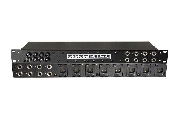 Whirlwind DIRECT 8 | 8-channel Passive Direct Box