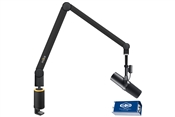 Yellowtec Bundle | Black Microphone Arm M w/ Table Clamp and SM7B Dynamic Microphone