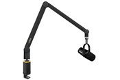 Yellowtec Bundle | Black Microphone Arm M w/ Table Clamp and MV7-K Dynamic Microphone (Black)