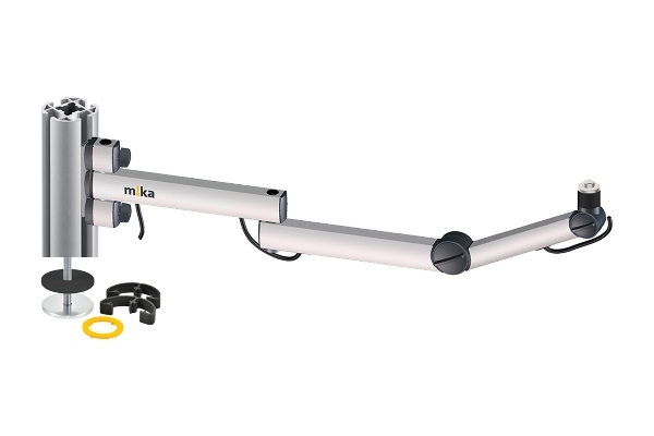 Yellowtec Bundle | Aluminum Microphone Arm TV w/ System Pole XS and Mounting Kit