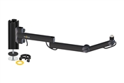 Yellowtec Bundle | Aluminum Microphone Arm TV w/ System Pole XS and Mounting Kit (Black)