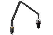 Yellowtec Bundle | Black Microphone Arm M w/ Table Clamp and MV7+ Dynamic Microphone (Black)