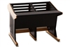 Zaor Maestro 24 | Workstation Desk (Black Oak)