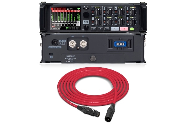 Zoom F8n Pro | 8-Input / 10-Track Multitrack Field Recorder