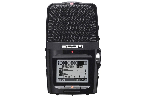 Zoom H2n | 2-Input / 4-Track Portable Handy Recorder with Onboard 5-Mic Array