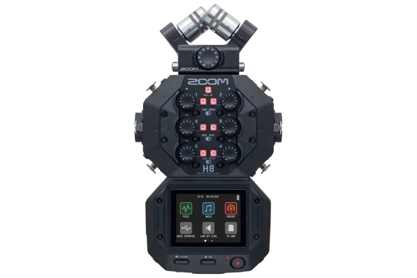 Zoom H8 | 8-Input / 12-Track Portable Handy Recorder