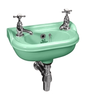 TRTC Churchill Tiffany Green Cloakroom Basin