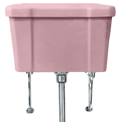 Art Deco Pink Cistern