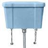 Art Deco Blue Cistern