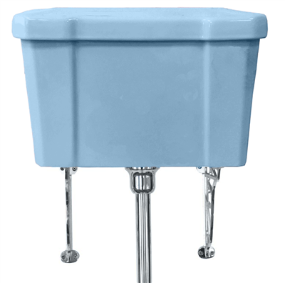 Art Deco Blue Cistern