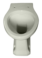 TRTC Art Deco Ivory Low/High Level Toilet Pan
