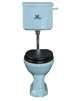 TRTC Churchill Blue Low Level Toilet