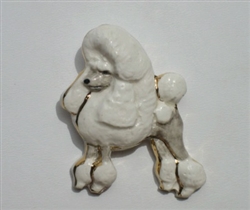 Poodle Pin