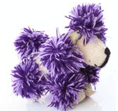 Handcrafted Fabric Poodle