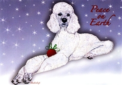 Poodle Holiday Cards