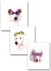 Poodle Notecards