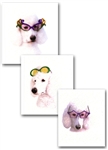 Poodle Notecards