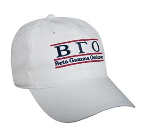 Beta Gamma Omicron Fraternity Bar Hat
